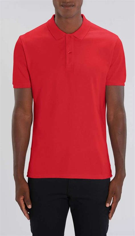 rote Poloshirts für Herren 